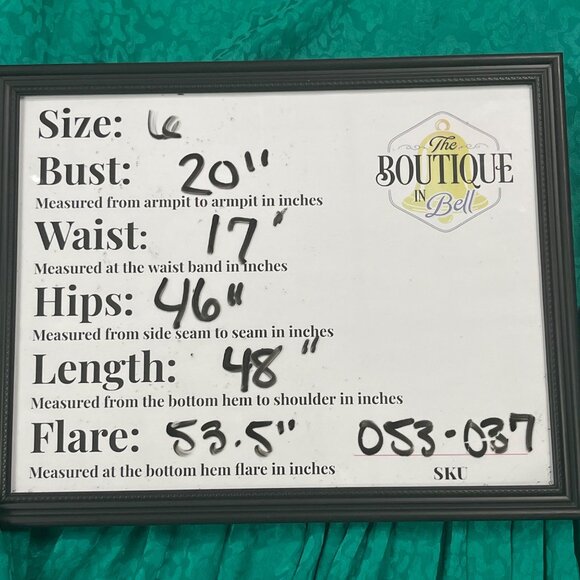 Vtg Garfinckels Green Silk Dress 80s Womens 6 Jacquard Print Puff Sleeve Pleated - Picture 10 of 12